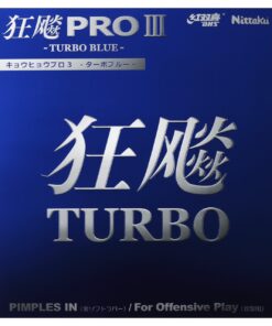 Mặt vợt Nittaku HURRICANE PRO 3 TURBO BLUE