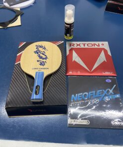 Combo vợt Long Carbon kết hợp với mặt vợt Gewo Neoflexx eFT45 và Loki Rxton I