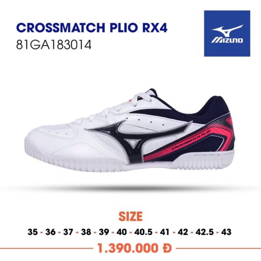 Giày Mizuno Crossmatch RX4 (Trắng Xanh Đỏ)