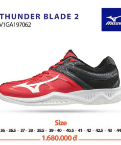 Giày Mizuno Thunder Blade 2 (Đỏ trắng đen)