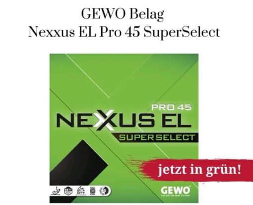 Mặt vợt Gewo Nexxus EL Pro 45 SuperSelect