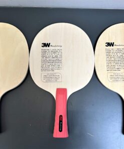 Combo cốt vợt 3W kết hợp với đôi mặt vợt Razer (Xám - Cam)