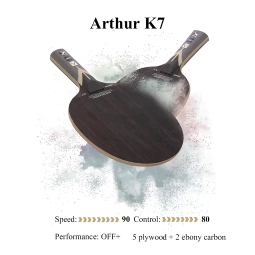 Cốt vợt LOKI Arthur K7 Ebony Carbon