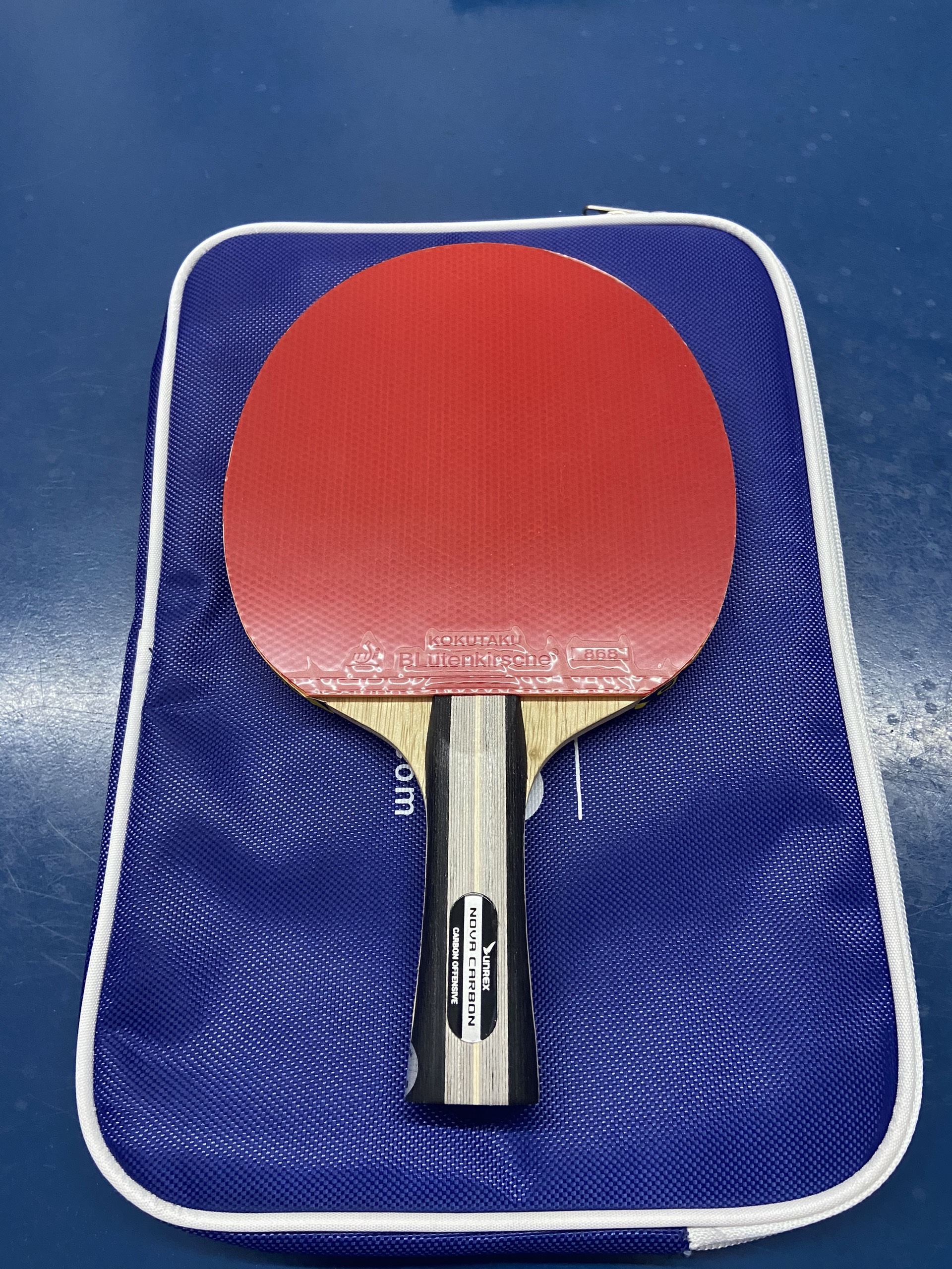 Combo cốt vợt Unrex Nova Carbon kết hợp đôi mặt vợt Kokutaku 868