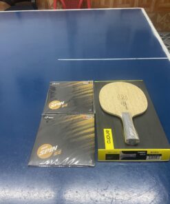 Combo cốt vợt Andro Timber 7 kết hợp đôi mặt Kokutaku Spin 868