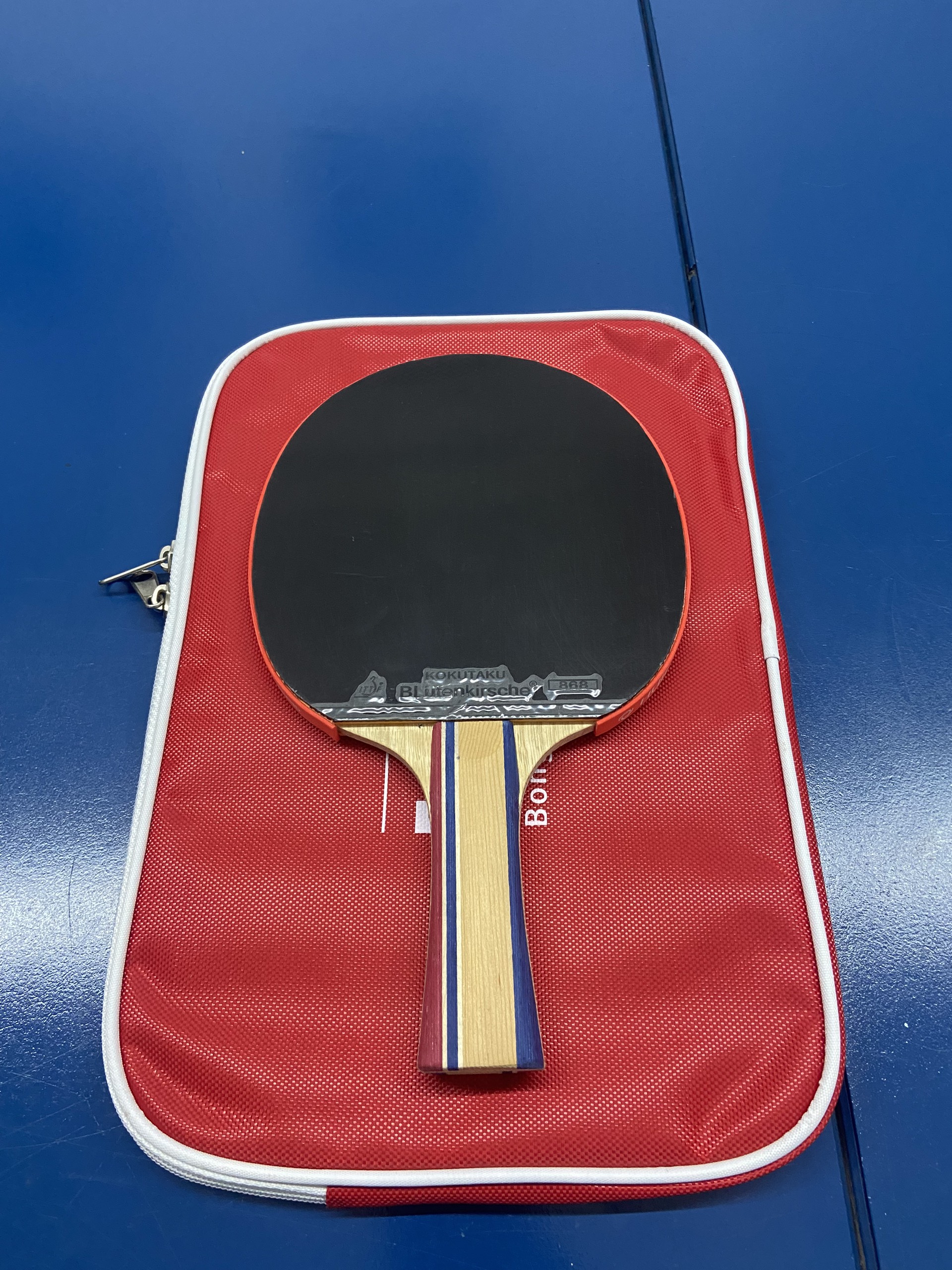 Combo cốt vợt Palio ( phiên bản gỗ đặc biệt) kết hợp đôi mặt Kokutaku Spin 868