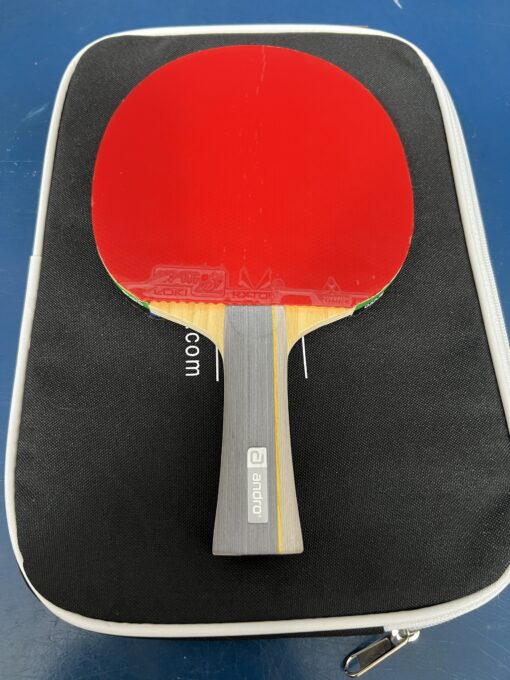 Combo cốt vợt Andro Timber 7 OFF/S kết hợp mặt vợt Loki Rxton III và Kokutaku Spin 868