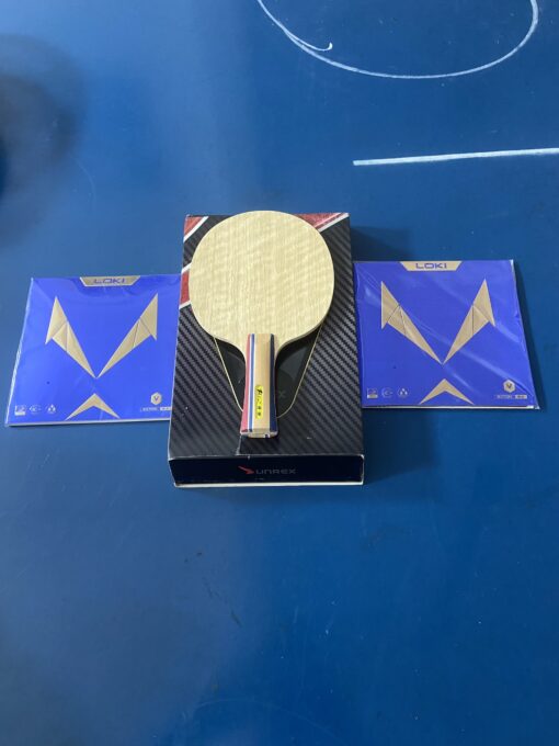 Combo cốt vợt Palio (Phiên bản gỗ đặc biệt) kết hợp đôi mặt vợt Loki V