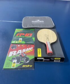 Combo cốt vợt Andro Treiber CI kết hợp mặt vợt Andro R48 và Andro Rasant Chaos