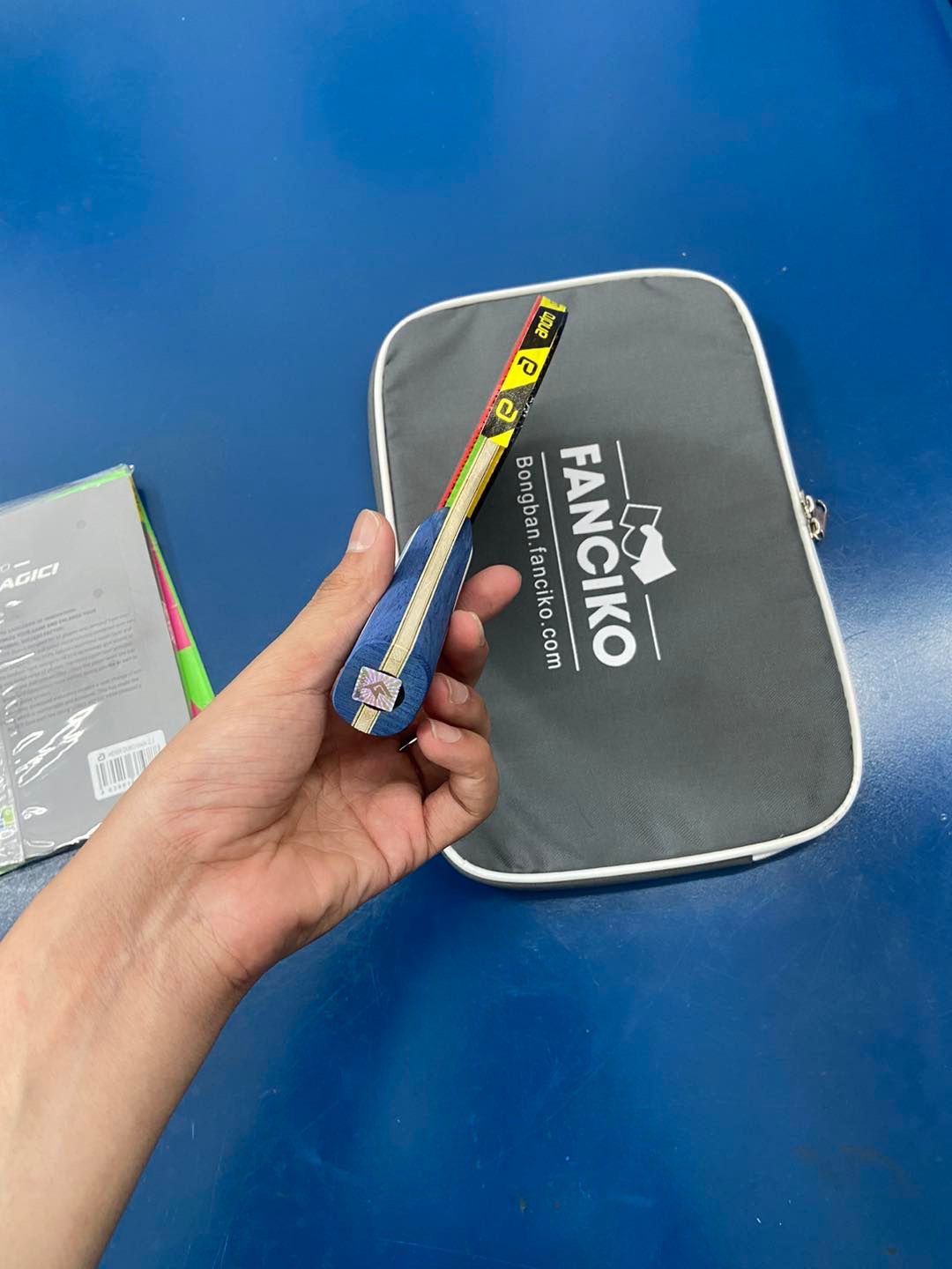 Combo cốt vợt Andro Treiber Q kết hợp Andro R37 và Andro Hexer Duro