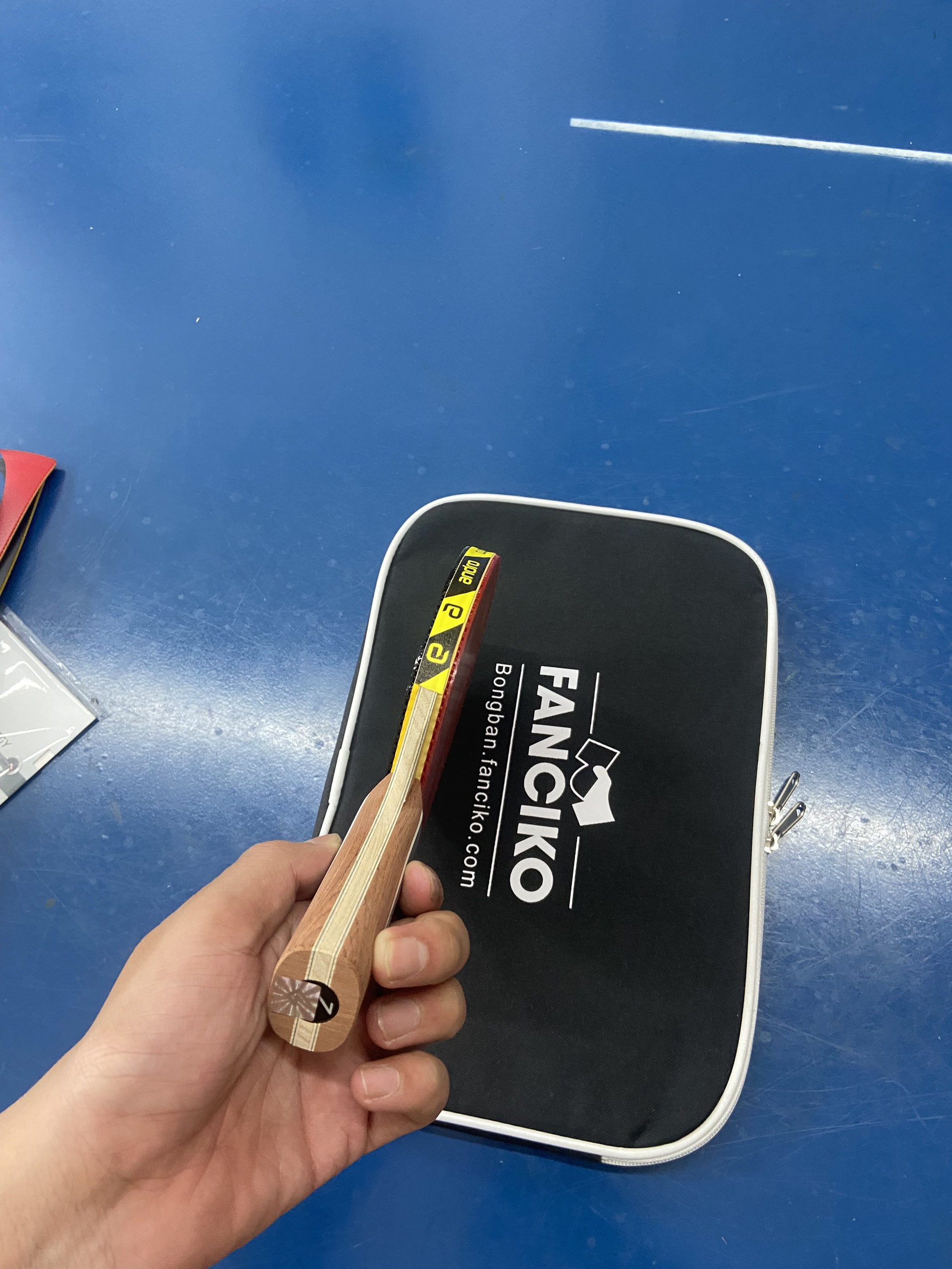 Combo cốt vợt Andro Treiber Z kết hợp Andro Plasma 470 và Andro Hexer Duro