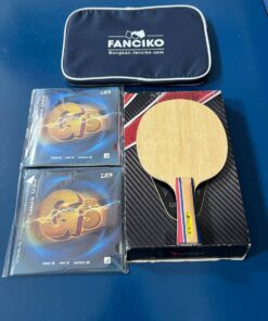 Combo cốt vợt Palio (phiển bản gỗ đặc biệt) kết hợp đôi mặt vợt 729 GS