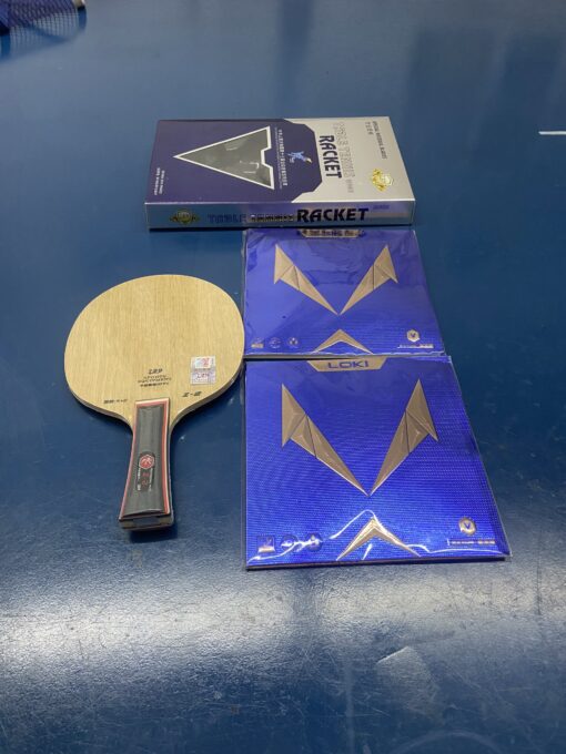 Combo cốt vợt 729 Z2 kết hợp đôi mặt vợt Loki V