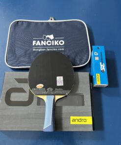 Combo cốt vợt Andro Treiber Q kết hợp đôi mặt vợt 729 GS