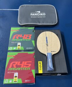 Combo cốt vợt Andro Treiber Q kết hợp mặt vợt Andro R48 và Andro R45