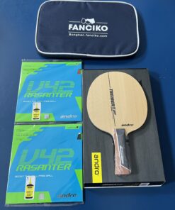 Combo cốt vợt Andro Treiber Z kết hợp đôi mặt vợt Andro Rasanter V42