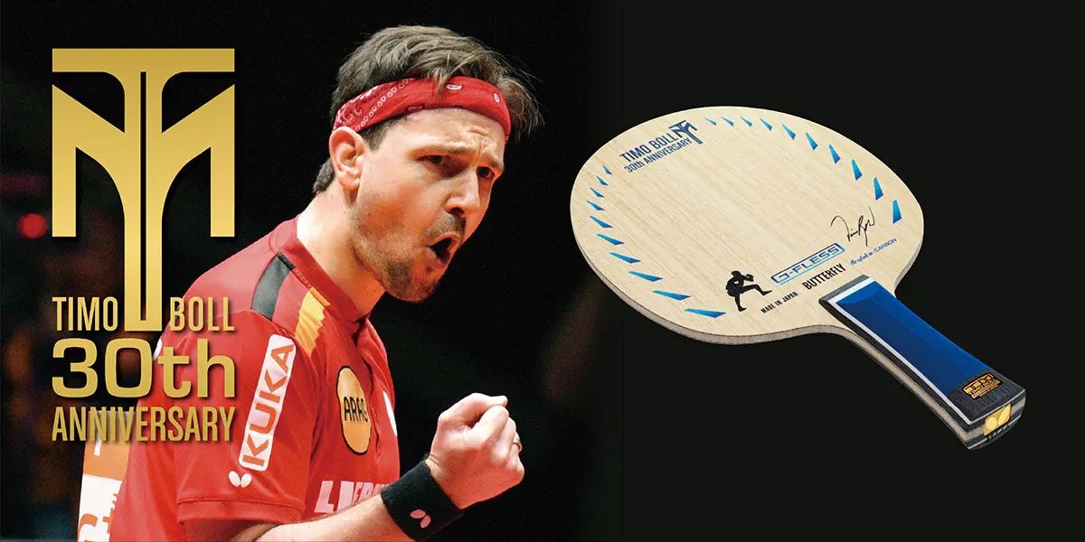 Cốt vợt Butterfly TIMO BOLL 30th ANNIVERSARY EDITION