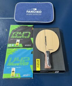 Combo cốt vợt Andro Treiber Z kết hợp mặt vợt Andro Rasanter R47 và Andro Rasanter V42